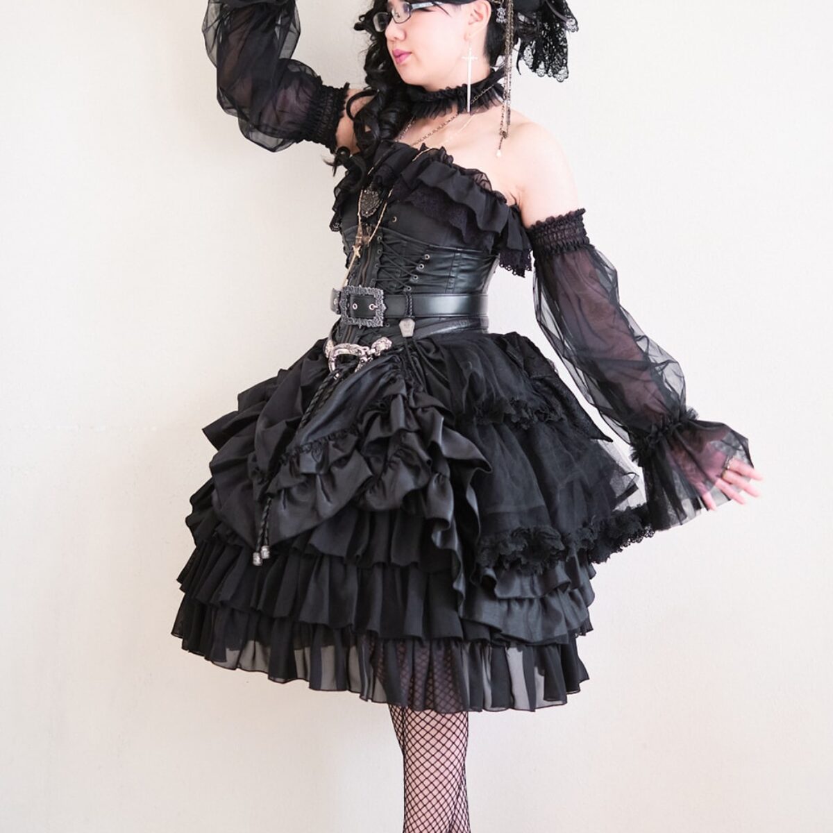 Gothic Pirate Lolita Outfit ft. Atelier Pierrot Dress