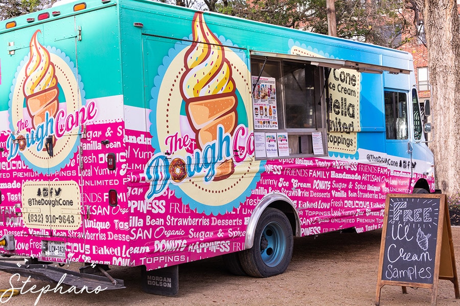 dough cone food truck