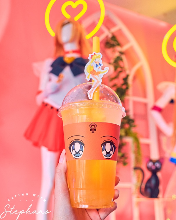 Sailor Venus inspired drink