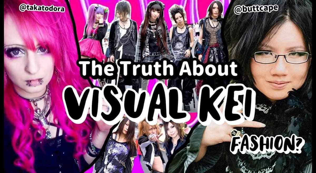 "the truth about visual kei fashion?" youtube thumbnail.