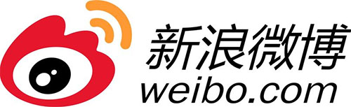 Sina Weibo logo.