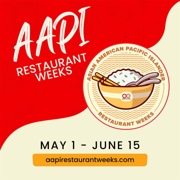 Houston AAPI restaurant weeks main promo image.