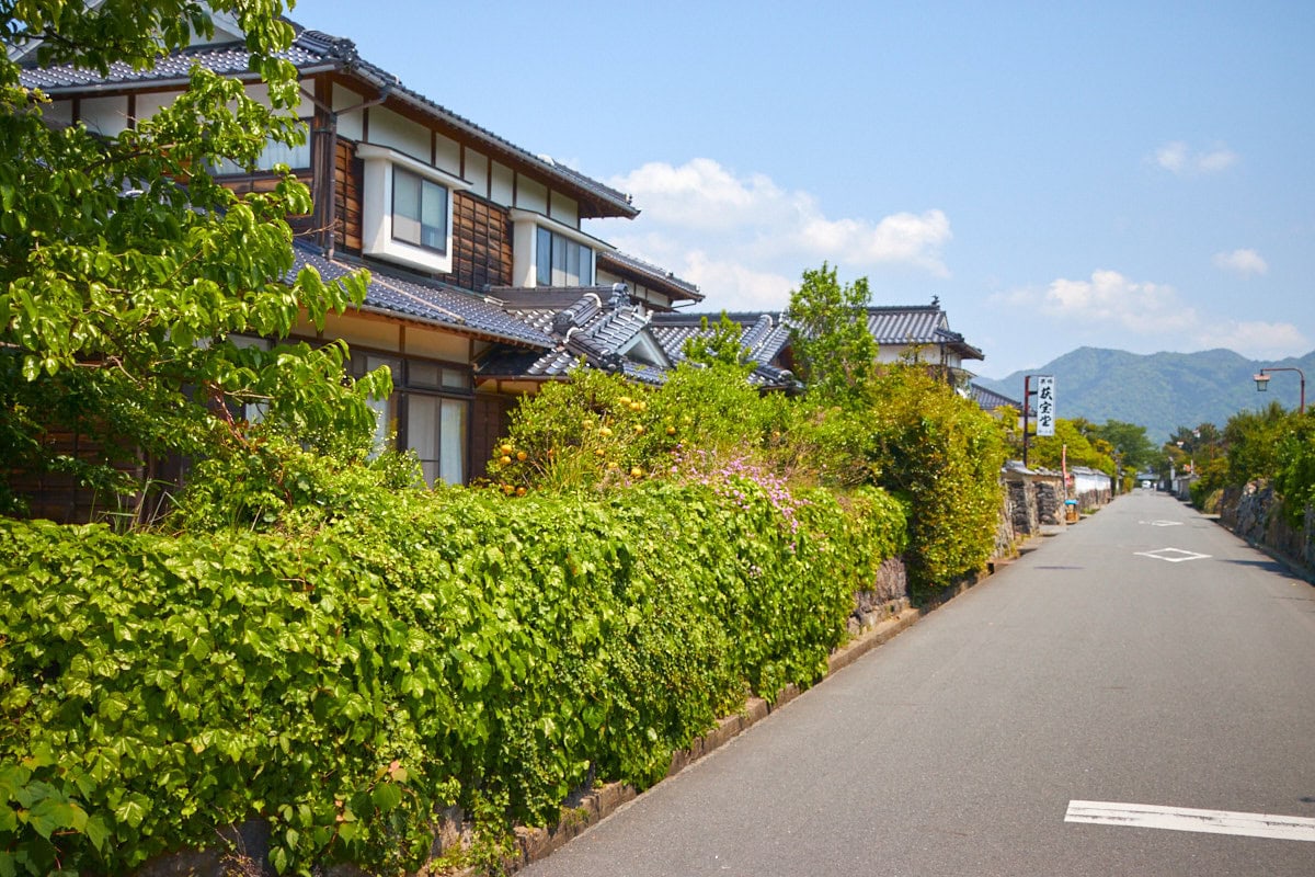 Old samurai house in Hagi Castle Town