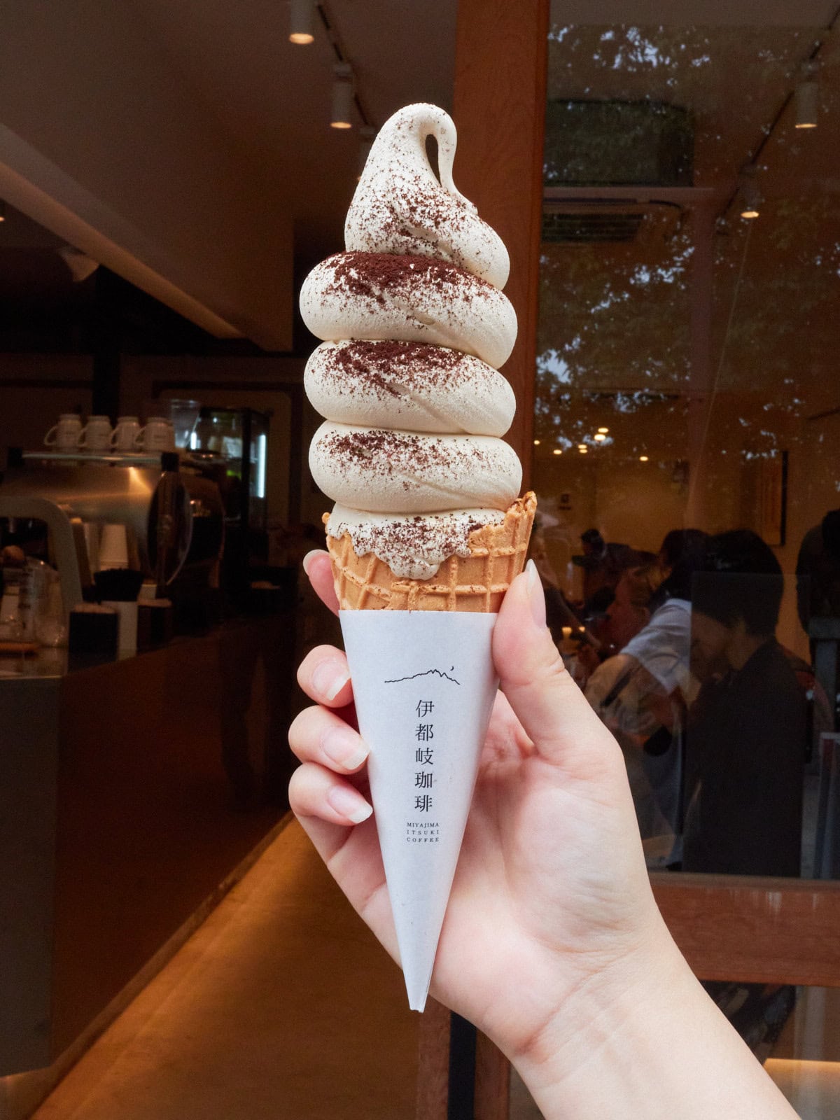 Miyajima Restaurants and Cafes 6 Speciality coffee soft serve ice cream