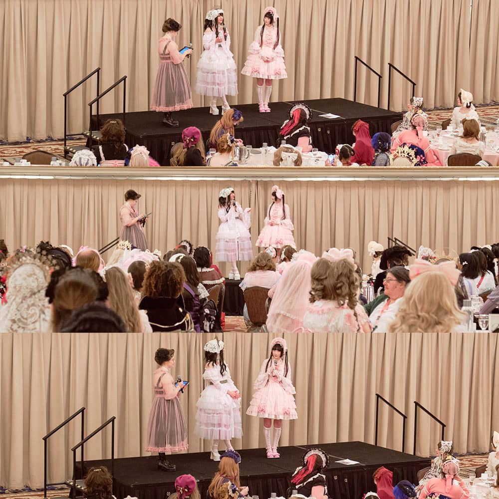 Guests on stage answering questions from Q&A session.