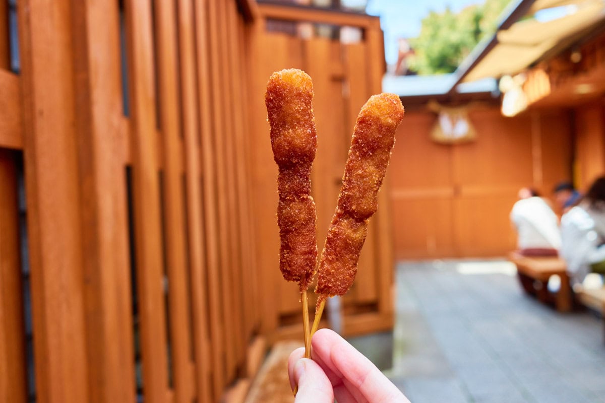 Matsusaka beef kushikatsu